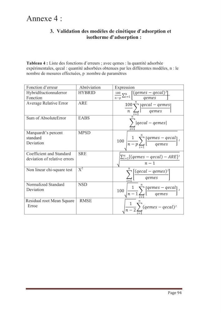 élimination des composées phénolique par le charbon actif à base de noyaux d\'olives