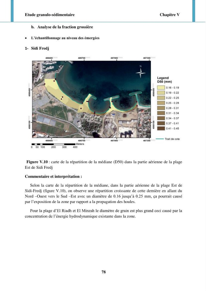 Impact des forçages météorologiques et anthropiques sur la dynamique morpho-sédimentaire du littoral Ouest Algérois: