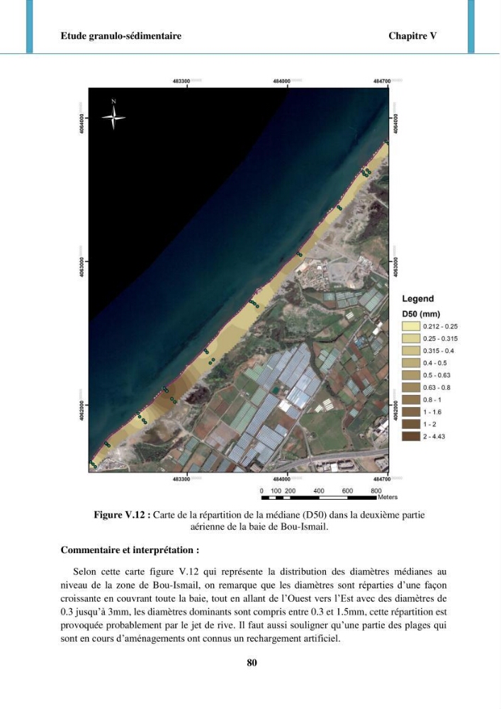 Impact des forçages météorologiques et anthropiques sur la dynamique morpho-sédimentaire du littoral Ouest Algérois: