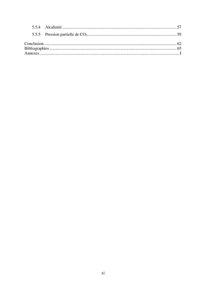 Contribution à l’étude du cycle annuel des flux air-mer en CO2 et à l’évaluation de l’état d’eutrophisation de la baie de Bou Ismail: