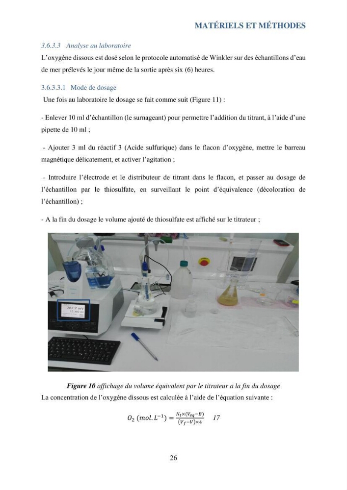 Contribution à l’étude du cycle annuel des flux air-mer en CO2 et à l’évaluation de l’état d’eutrophisation de la baie de Bou Ismail: