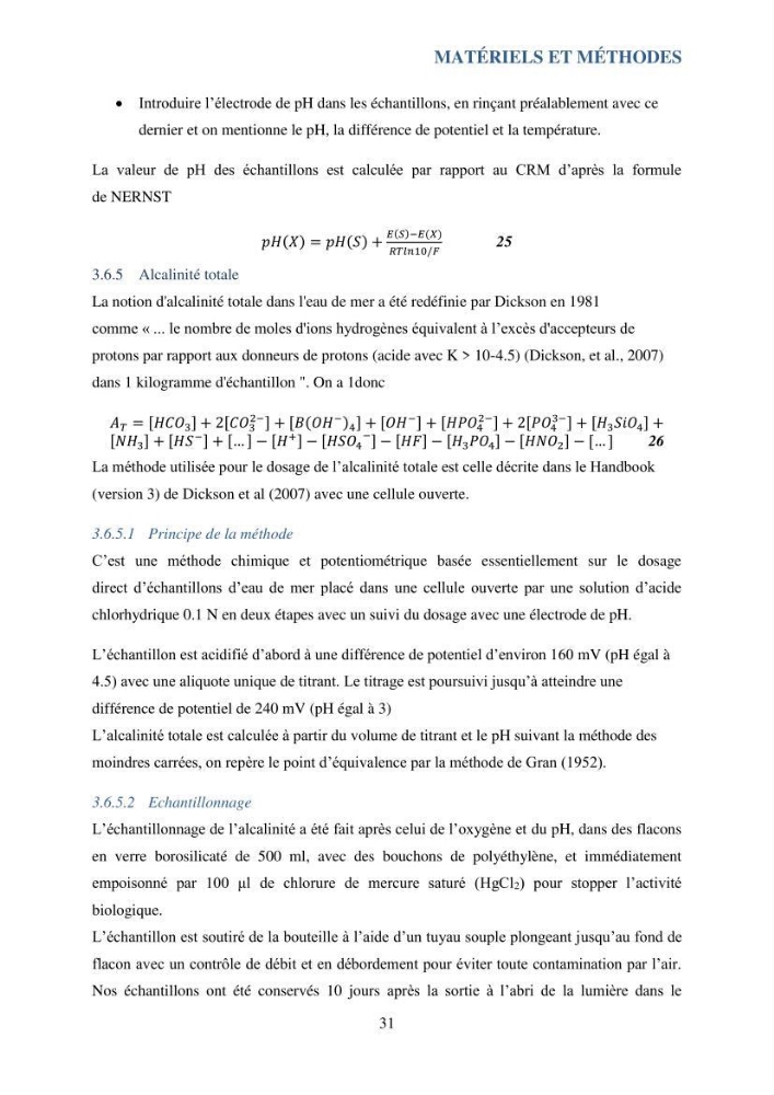 Contribution à l’étude du cycle annuel des flux air-mer en CO2 et à l’évaluation de l’état d’eutrophisation de la baie de Bou Ismail: