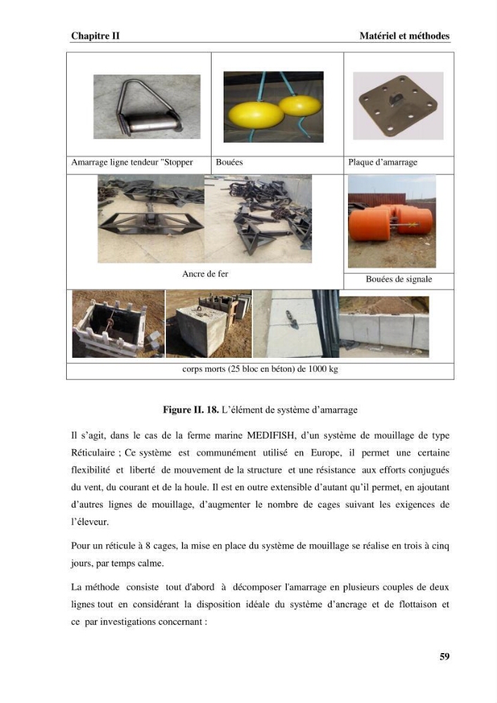 Contribution a la mise en place d.un systeme d\'elevage en cages flottantes du loup de mer et de la daurade royale au niveau de Gouraya (wilaya de Tipaza).