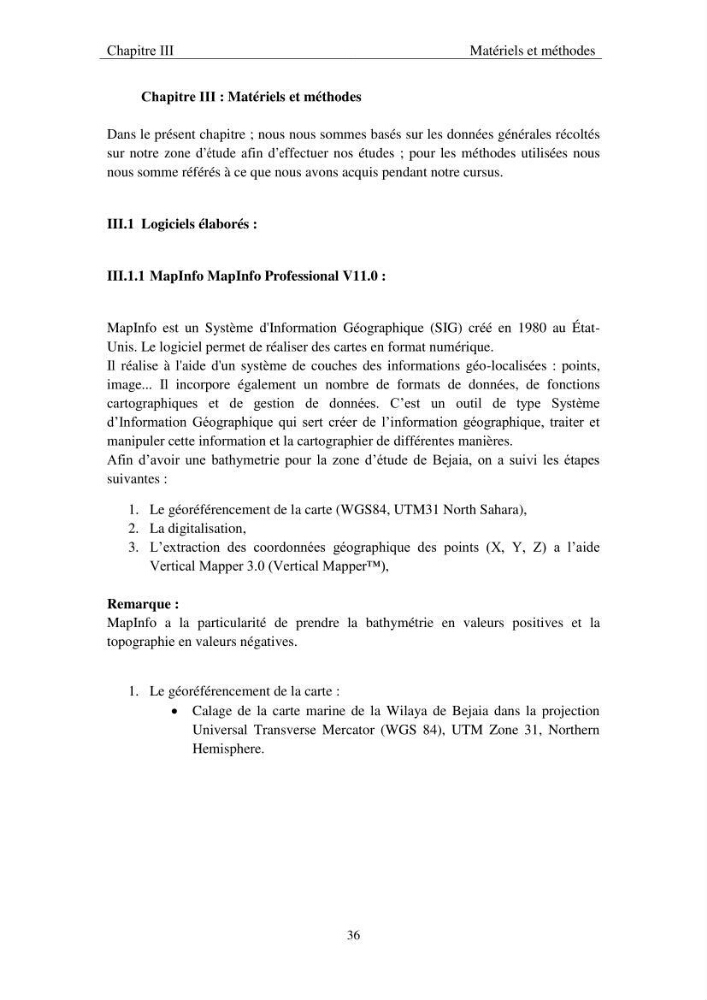 Utilisation du modèle SWAN pour la modélisation des vagues/houles