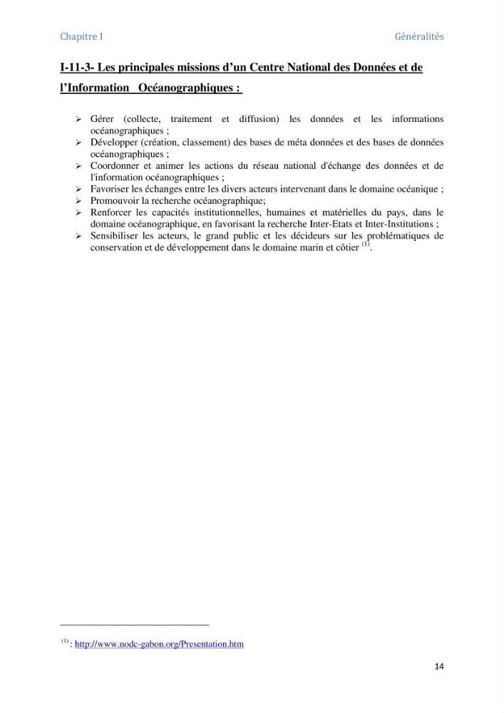 Inventaire des outils logiciels pour le traitement et la gestion d\'une base de données marine et cotière