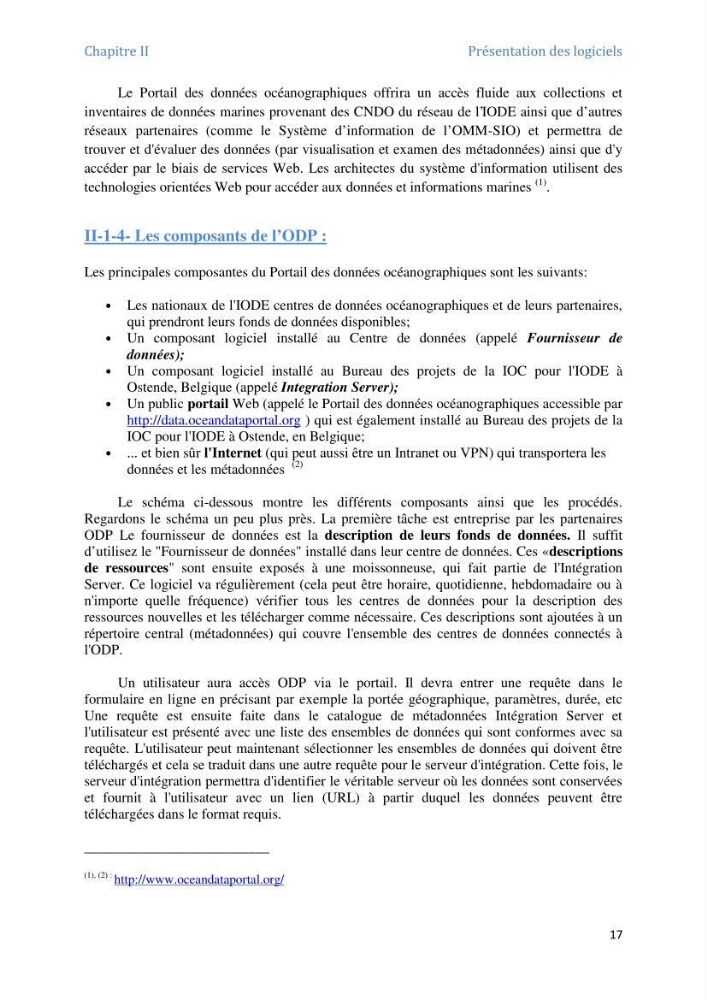 Inventaire des outils logiciels pour le traitement et la gestion d\'une base de données marine et cotière