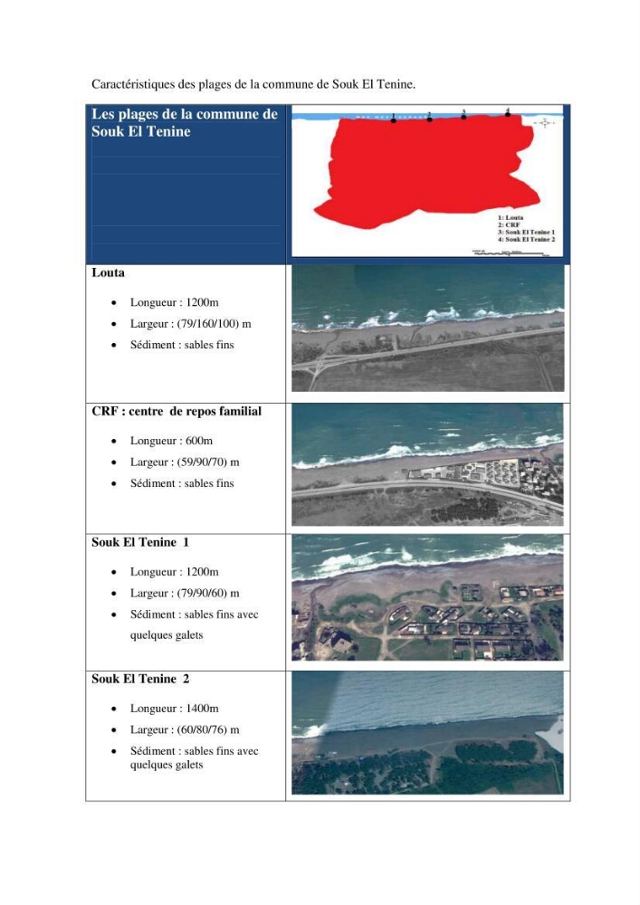 Evaluation de l\'état de mise en oeuvre de la loi 02-02 du 5 février 2002 relative à la protection et à la valorisation littorale dans la wilaya de Bejaia
