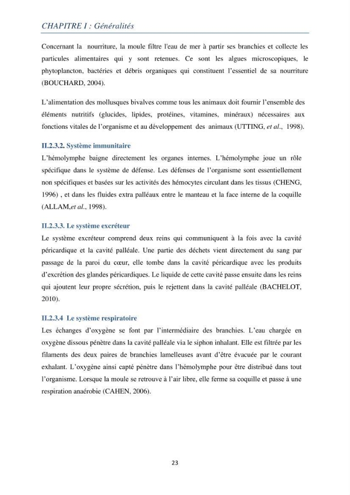 La conchyliculture Production et Elevage