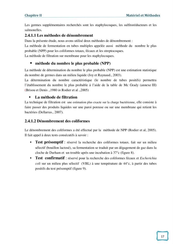 Contribution à l\'étude des paramètres physcio-chimiques et bactériologiques des eaux du port d\'Alger