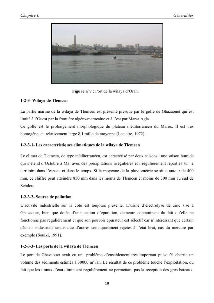 Caractérisation de l\'aquaculture marine au niveau de la côte ouest Algérienne: état actuel et perspectives de développement