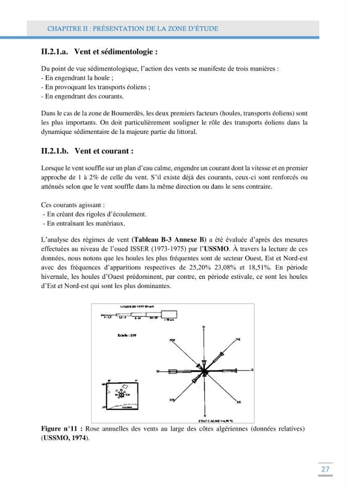 Analyse statistique de l\'evolution morphodynamique des plages ( plage de boumerdès Ouest)