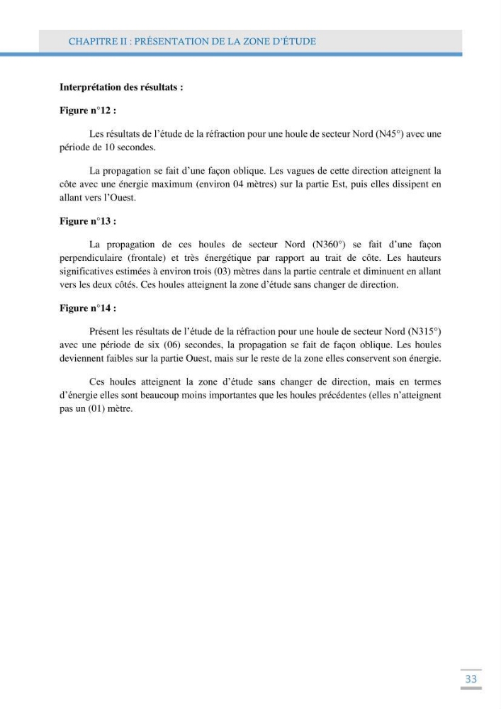 Analyse statistique de l\'evolution morphodynamique des plages ( plage de boumerdès Ouest)