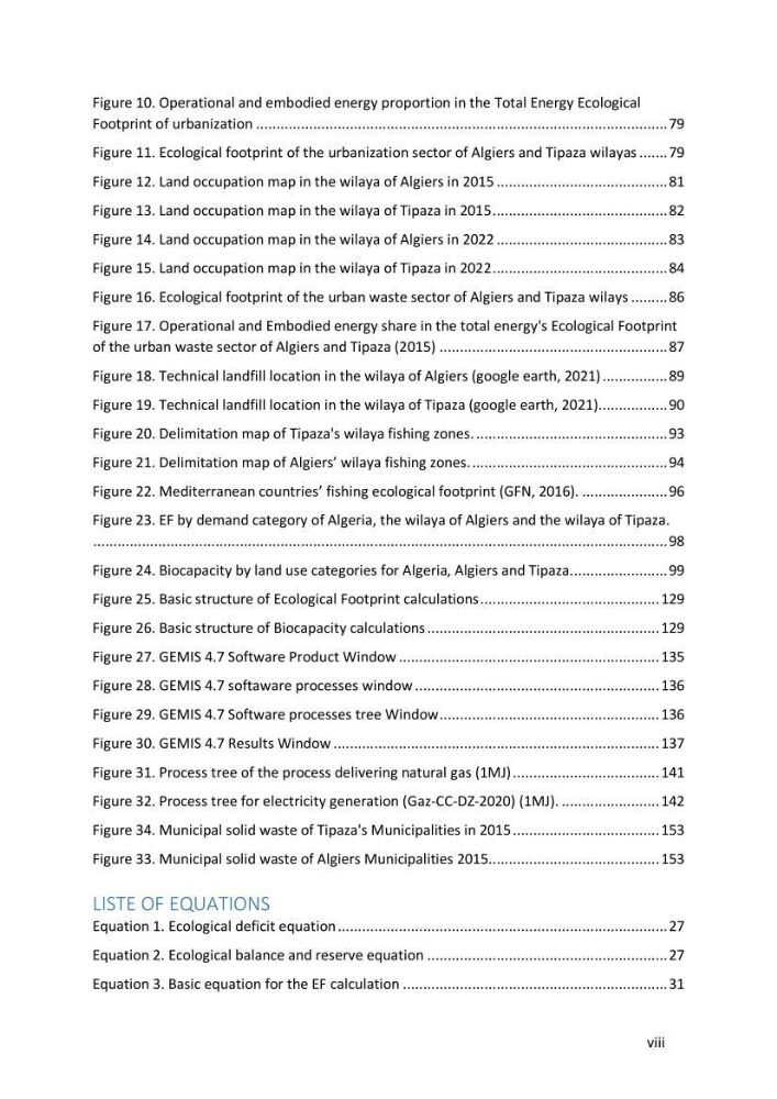 Algerian coastal and marine ecological footprint assessment: feasibility and constraints