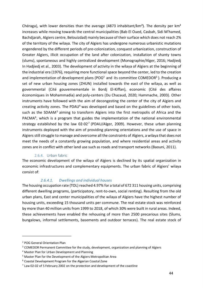 Algerian coastal and marine ecological footprint assessment: feasibility and constraints