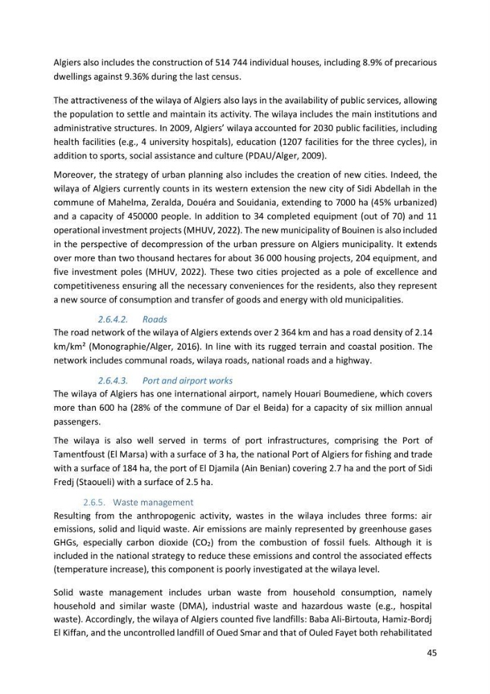 Algerian coastal and marine ecological footprint assessment: feasibility and constraints