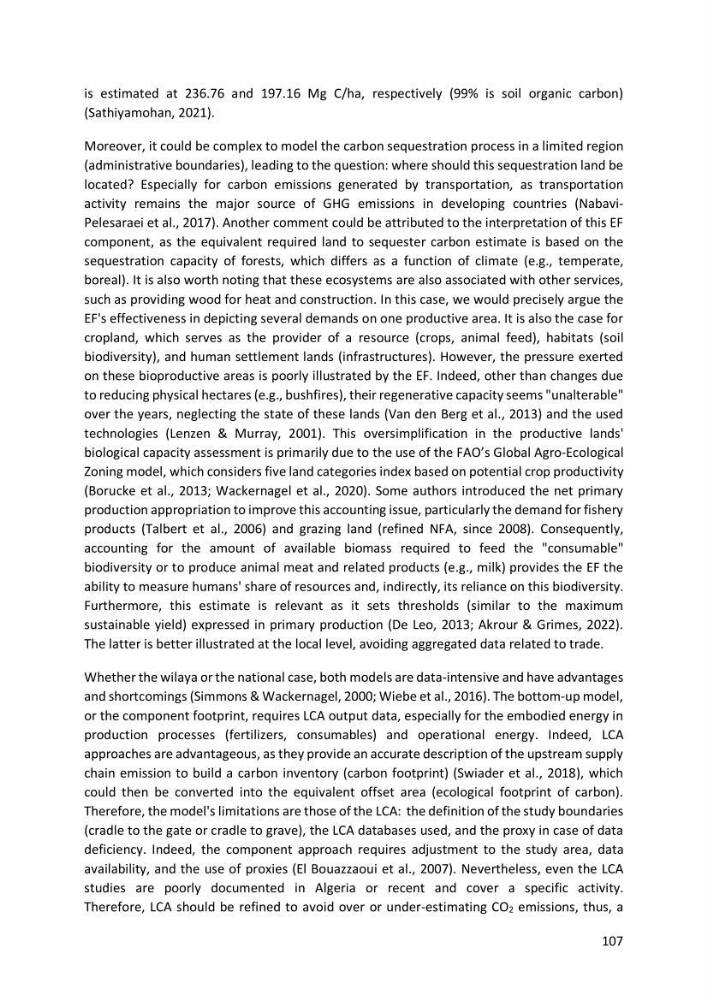 Algerian coastal and marine ecological footprint assessment: feasibility and constraints