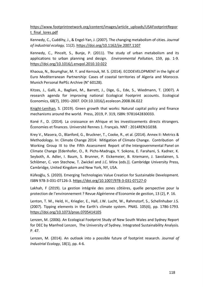 Algerian coastal and marine ecological footprint assessment: feasibility and constraints