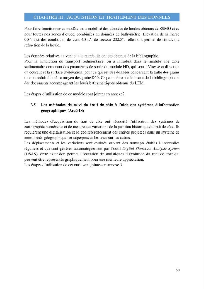 Influence des ouvrages portuaires et de protection sur l\'équilibre du littoral centre Algerien