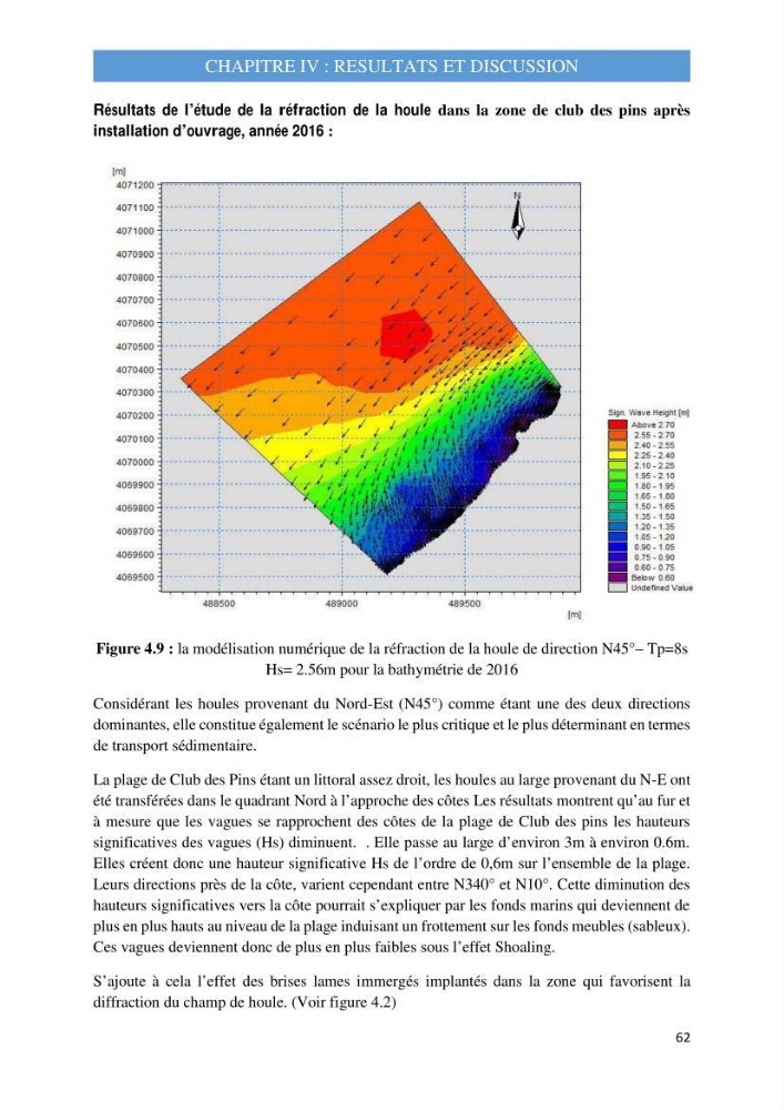 Influence des ouvrages portuaires et de protection sur l\'équilibre du littoral centre Algerien