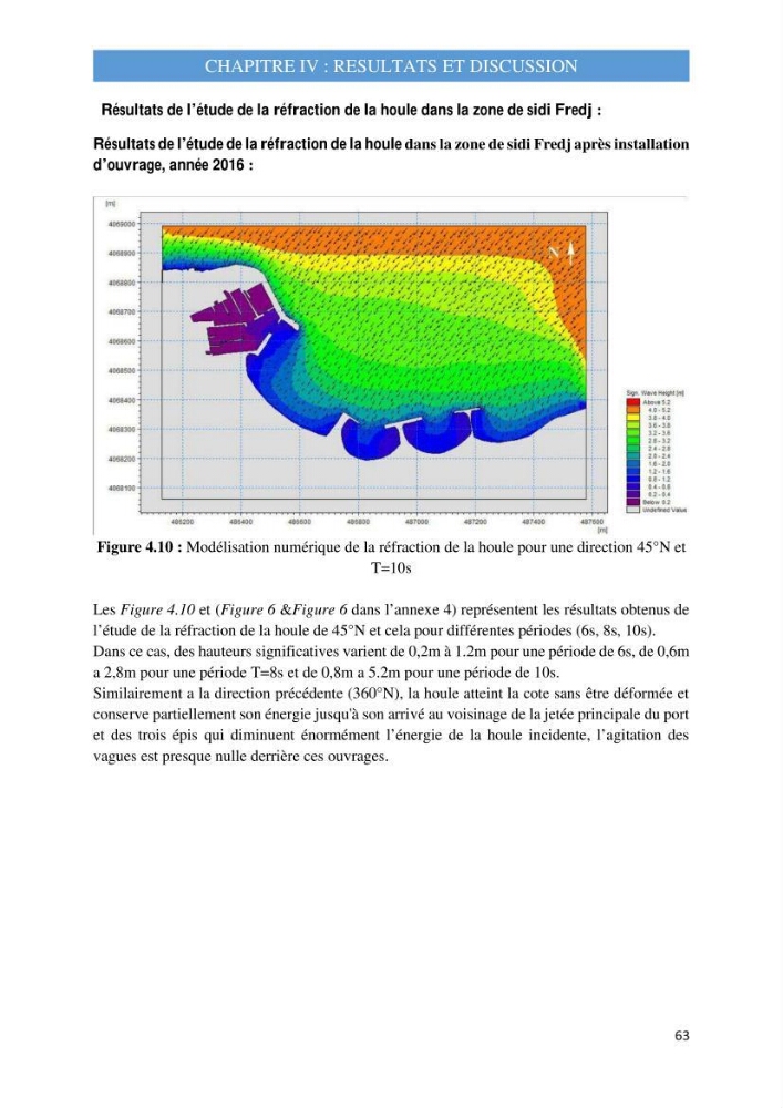 Influence des ouvrages portuaires et de protection sur l\'équilibre du littoral centre Algerien