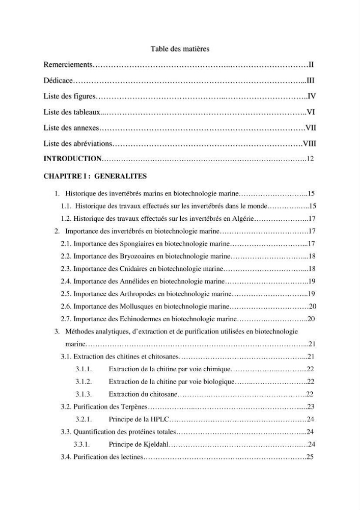 Mise en évidence de la faune marine d’intérêt biotechnologique de la côte algérienne.: