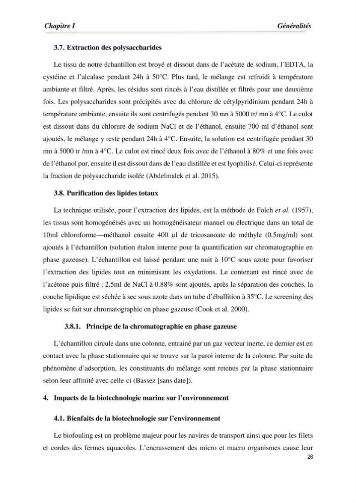 Mise en évidence de la faune marine d’intérêt biotechnologique de la côte algérienne.: