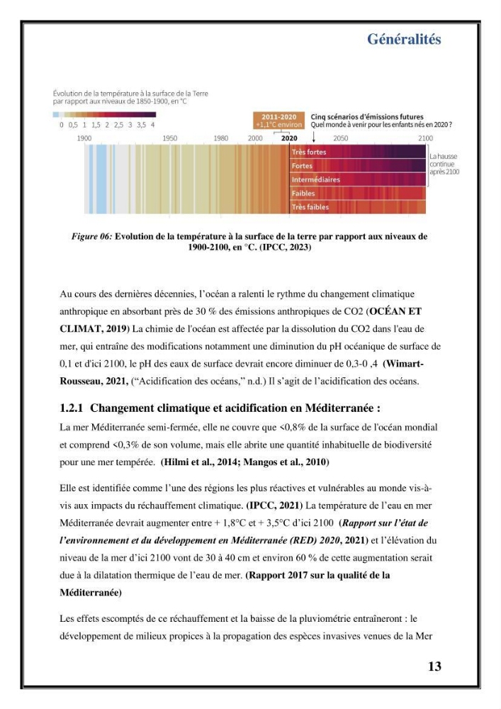 Contribution à l’étude du cycle annuel des flux air-mer en CO2 et l’évaluation de l’état de l’eutrophisation dans la baie de Bou Ismail