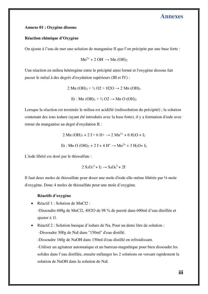 Contribution à l’étude du cycle annuel des flux air-mer en CO2 et l’évaluation de l’état de l’eutrophisation dans la baie de Bou Ismail