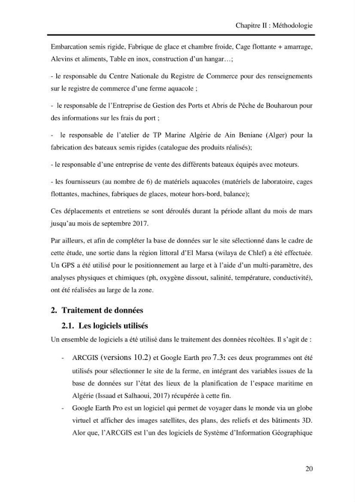 Etude de faisabilité technico-économique d’une ferme