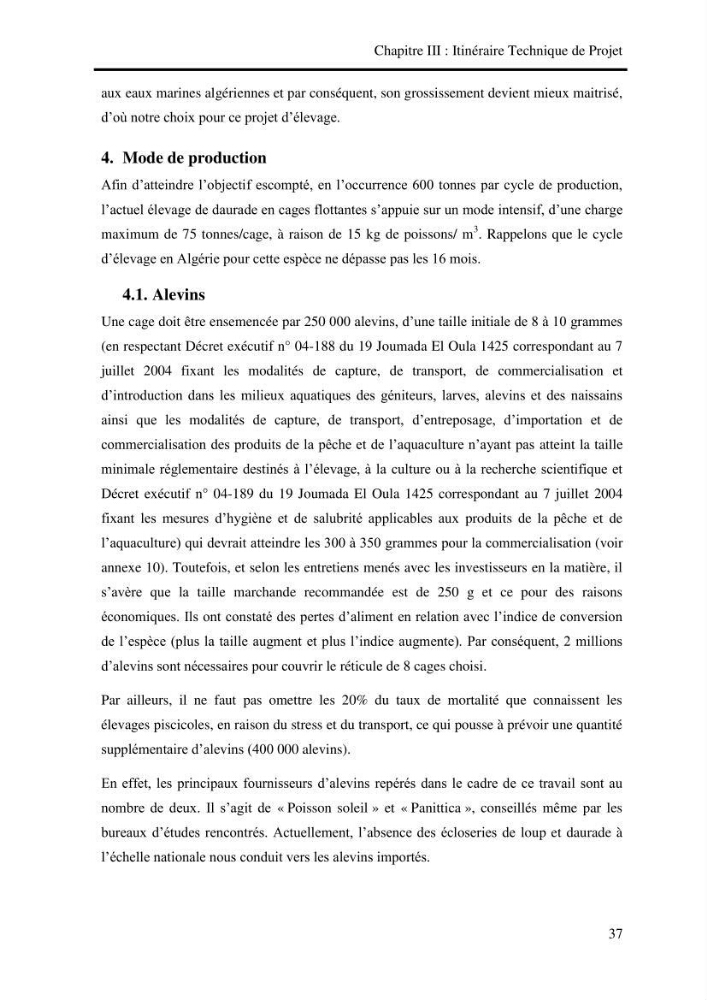 Etude de faisabilité technico-économique d’une ferme