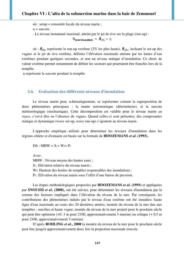 Processus mis en jeu dans l\'évolution morpho-dynamique de la baie de Zemmouri