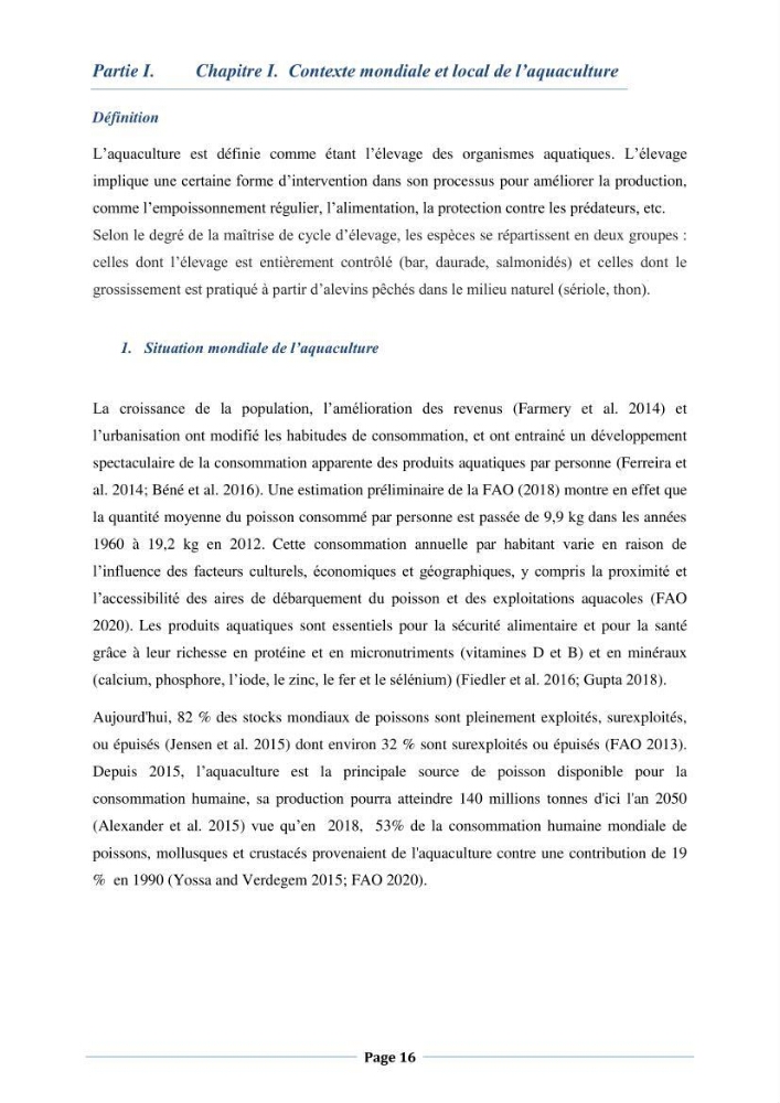 Les interactions environnement -aqaculture : interaction environnementales et optimisation des systemes de production piscicole marine