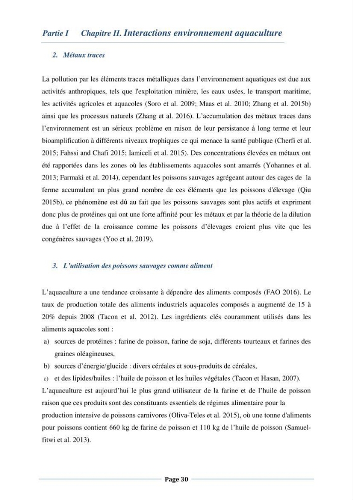 Les interactions environnement -aqaculture : interaction environnementales et optimisation des systemes de production piscicole marine