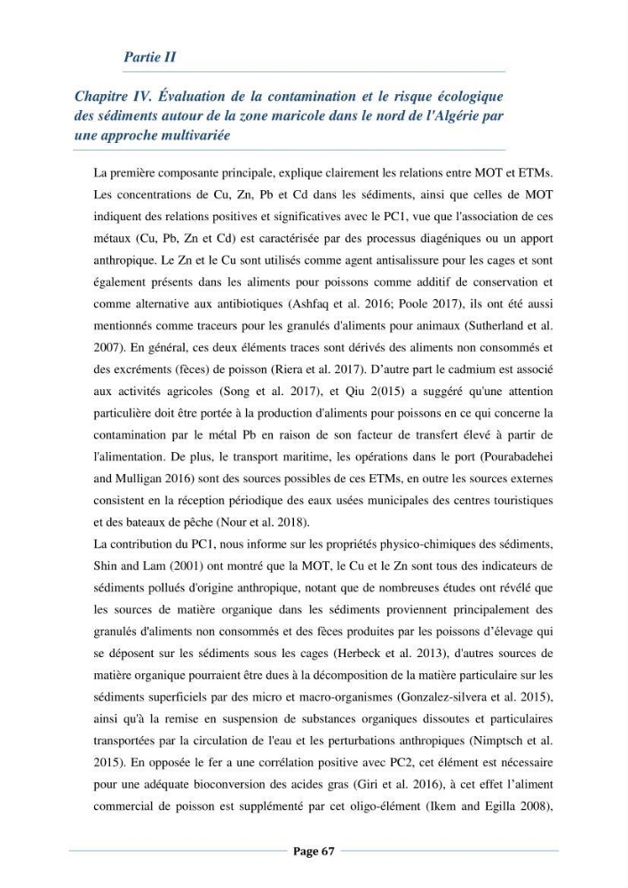 Les interactions environnement -aqaculture : interaction environnementales et optimisation des systemes de production piscicole marine