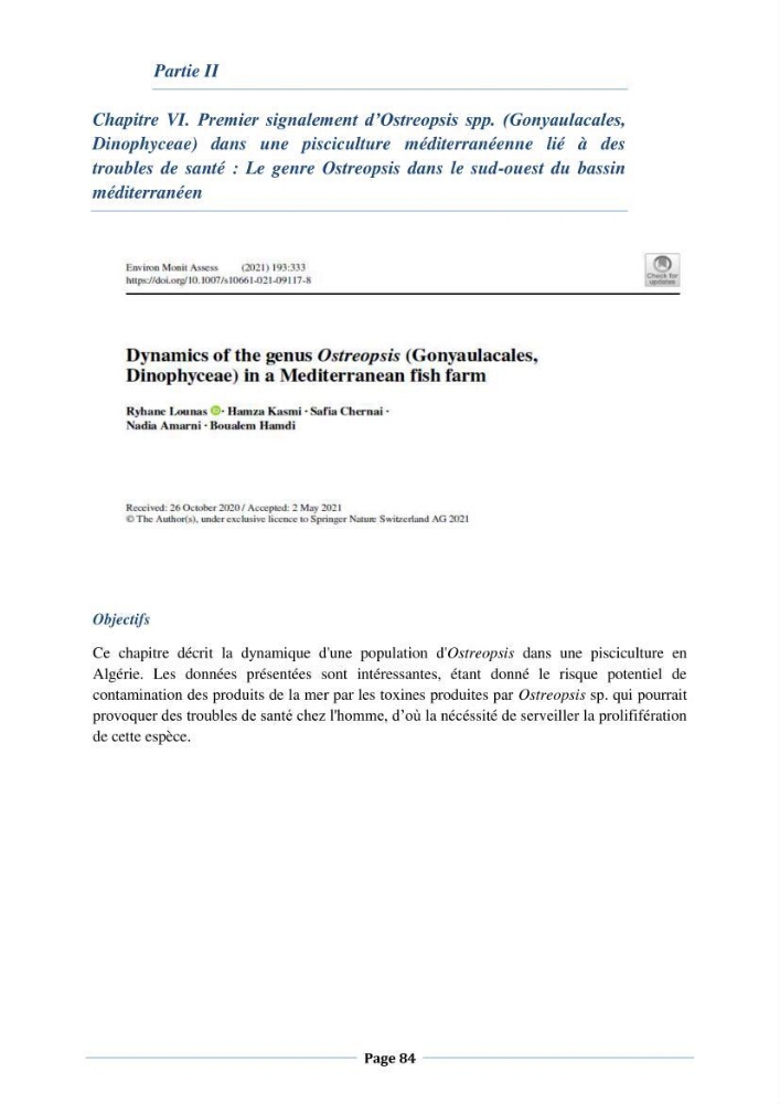 Les interactions environnement -aqaculture : interaction environnementales et optimisation des systemes de production piscicole marine