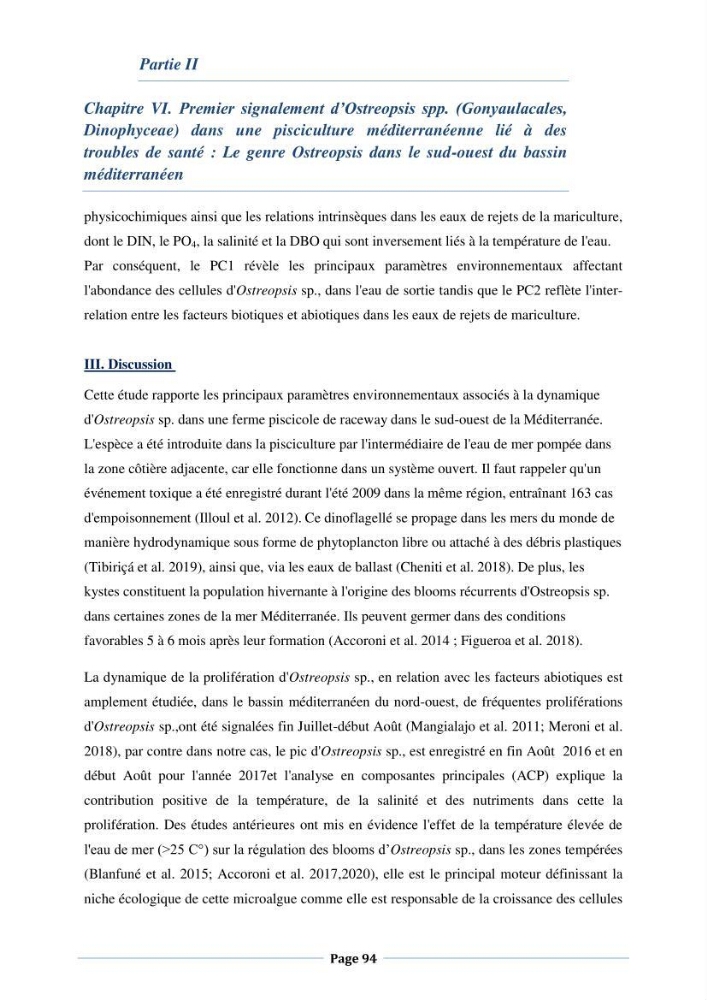 Les interactions environnement -aqaculture : interaction environnementales et optimisation des systemes de production piscicole marine