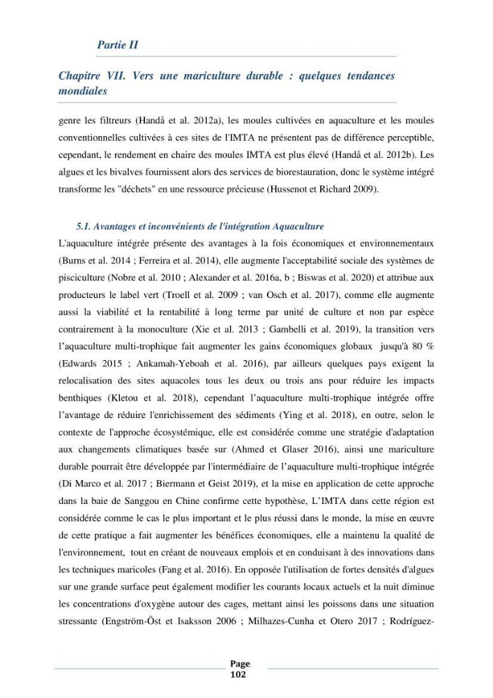 Les interactions environnement -aqaculture : interaction environnementales et optimisation des systemes de production piscicole marine