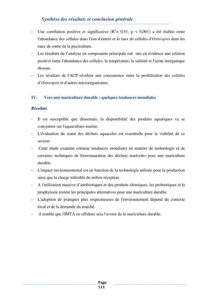 Les interactions environnement -aqaculture : interaction environnementales et optimisation des systemes de production piscicole marine