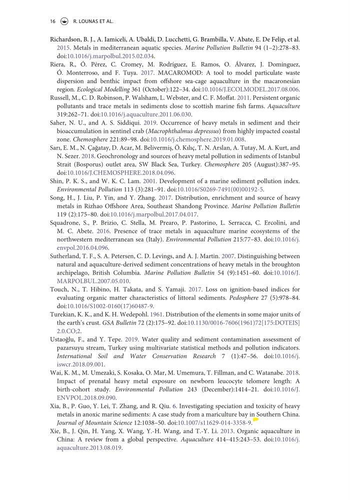 Les interactions environnement -aqaculture : interaction environnementales et optimisation des systemes de production piscicole marine