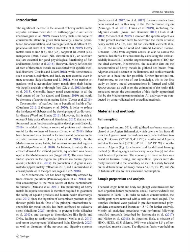 Les interactions environnement -aqaculture : interaction environnementales et optimisation des systemes de production piscicole marine