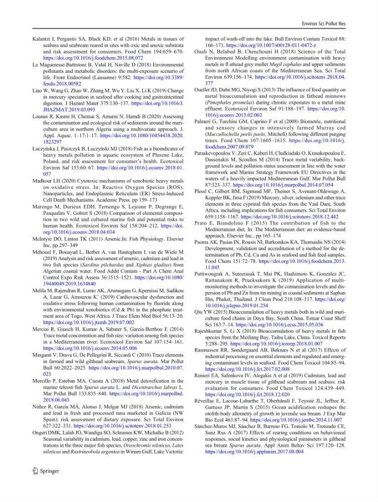 Les interactions environnement -aqaculture : interaction environnementales et optimisation des systemes de production piscicole marine