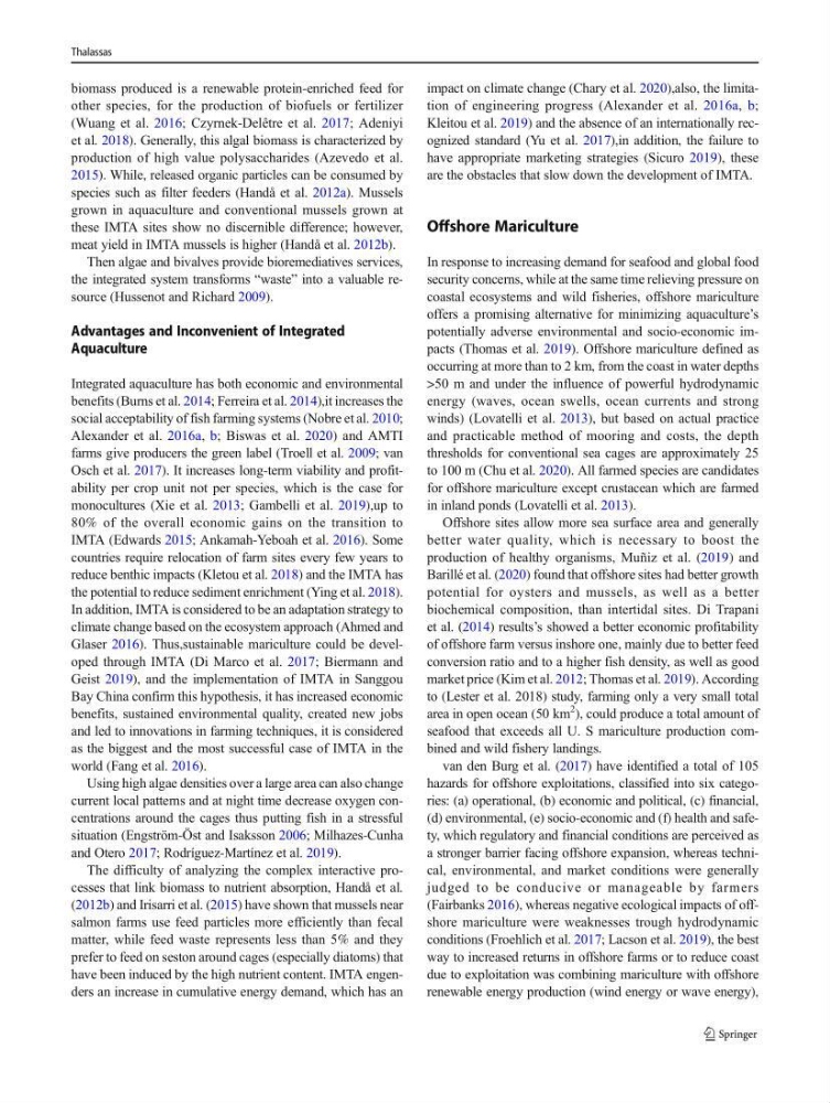 Les interactions environnement -aqaculture : interaction environnementales et optimisation des systemes de production piscicole marine
