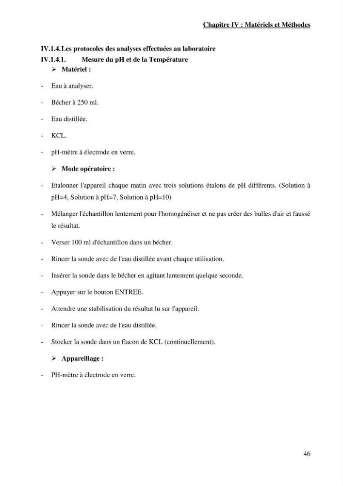 Identification des paramètres des eaux brutes et des eaux produites, et suivi des rejets de saumures issus de la station de dessalement EL MARSA