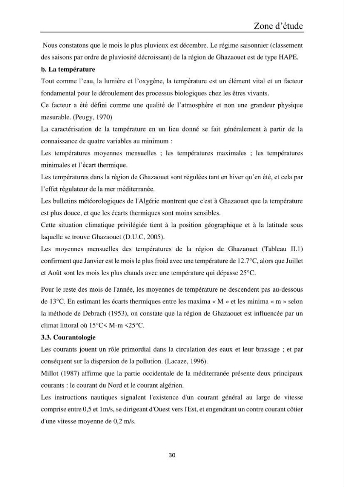 Etude de la bioaccumulation des métaux traces par trois poissons démersaux dans le golfe de Ghazaouet