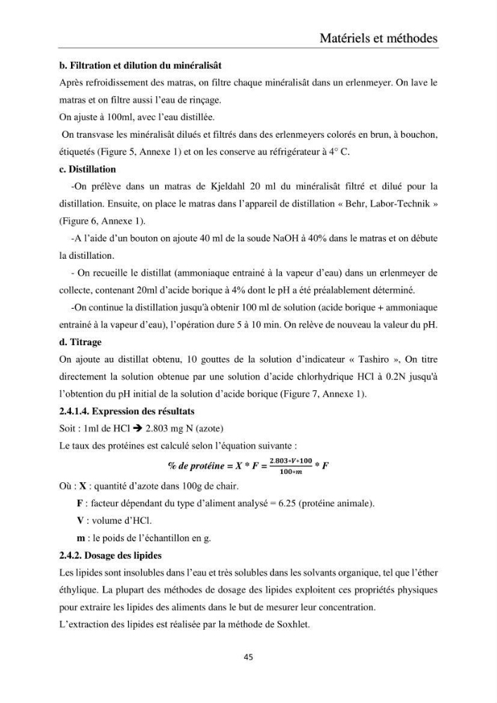 Etude de la bioaccumulation des métaux traces par trois poissons démersaux dans le golfe de Ghazaouet