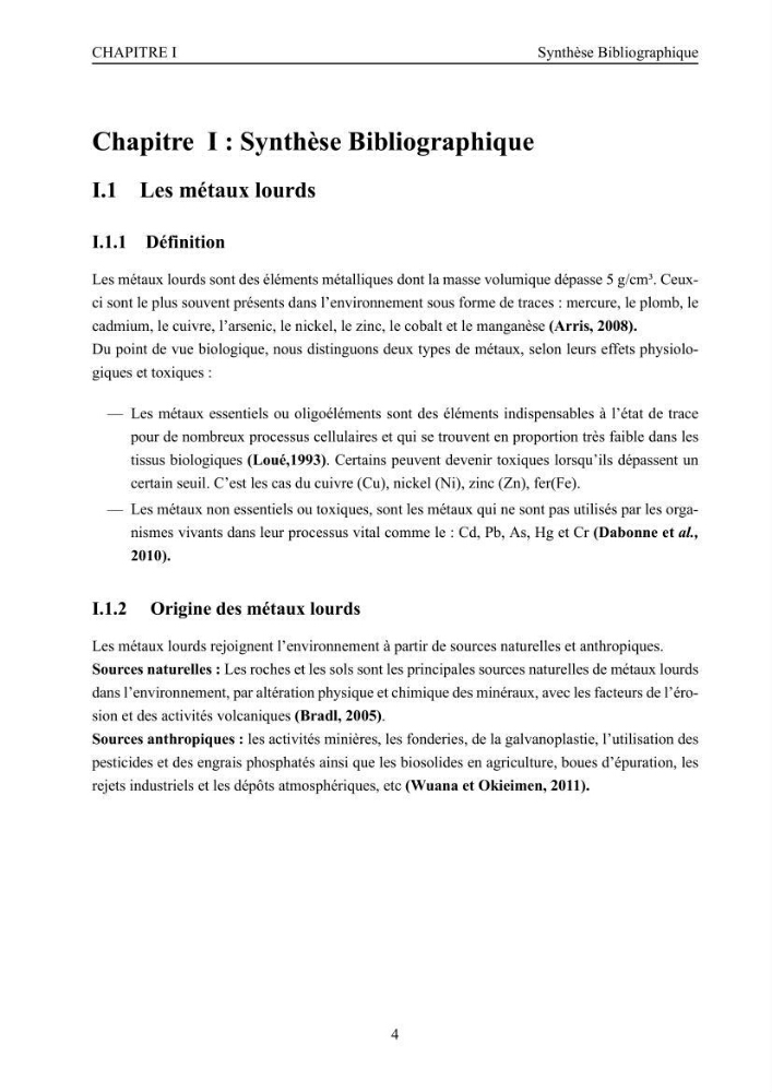 Evaluation de la résistance aux métaux lourds et du potentiel d’élimination du chrome hexavalent chez des bactéries d’origines marines Projet de mise en place d’un procédé de traitement des effluents riches en chrome.