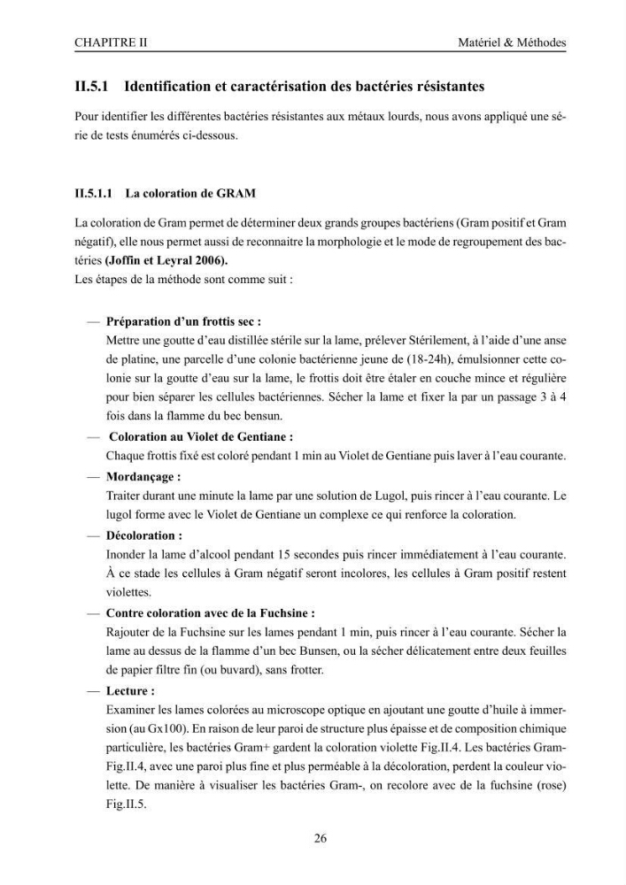 Evaluation de la résistance aux métaux lourds et du potentiel d’élimination du chrome hexavalent chez des bactéries d’origines marines Projet de mise en place d’un procédé de traitement des effluents riches en chrome.