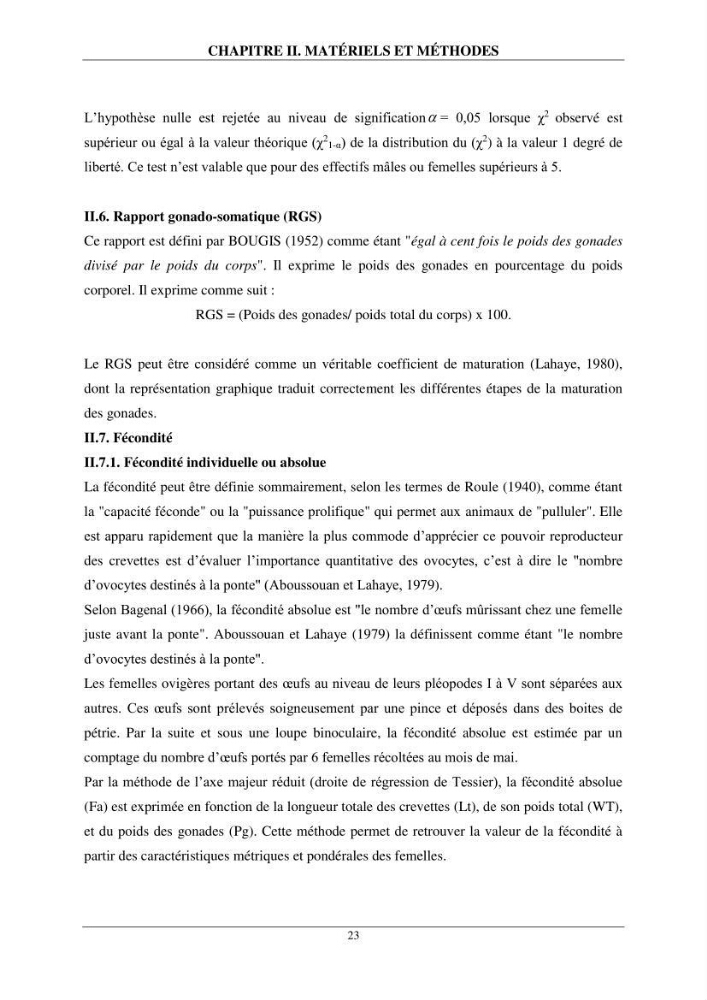 Contribution à l\'étude de quelques paramètres de la biologie des espèces de la famille Pasiphaeidae (Crustacea, Decapoda) dans la région centre du bassin algérien