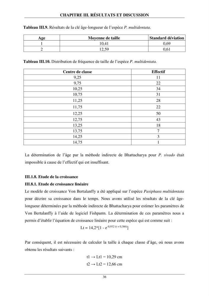 Contribution à l\'étude de quelques paramètres de la biologie des espèces de la famille Pasiphaeidae (Crustacea, Decapoda) dans la région centre du bassin algérien