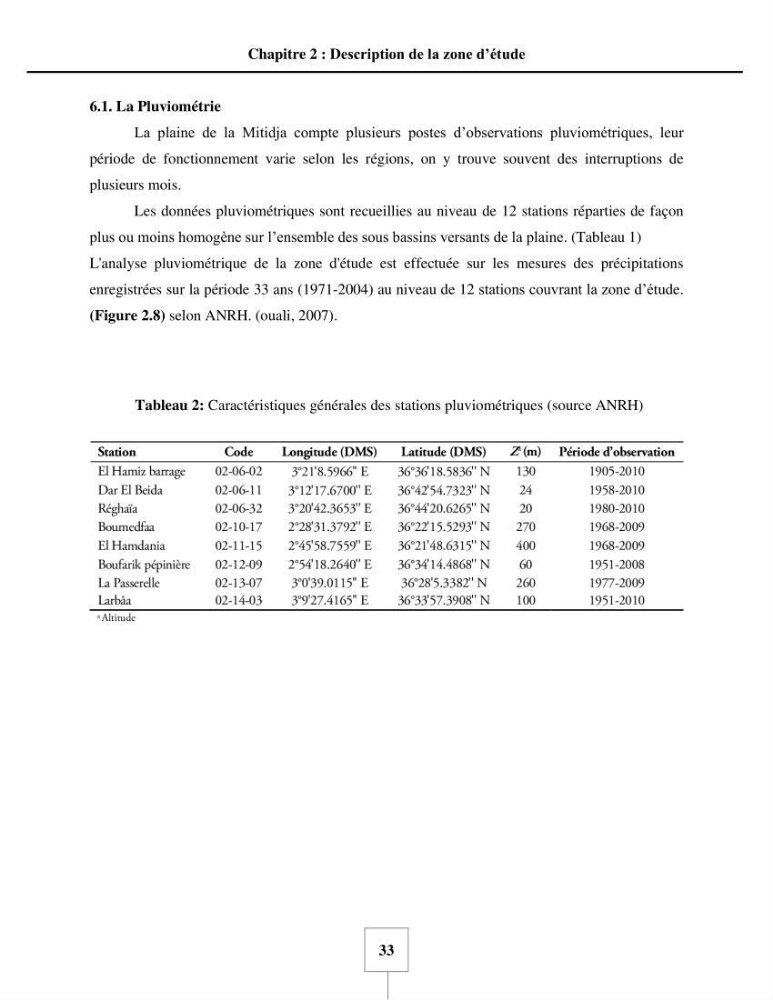 Utilisation de la géomatique pour cartographie la vulnérabilité à l\'intrusion marine: cas de l\'aquifère de sahel d\'Alger